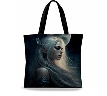 Goddess of the Moon diana-Printed Bag