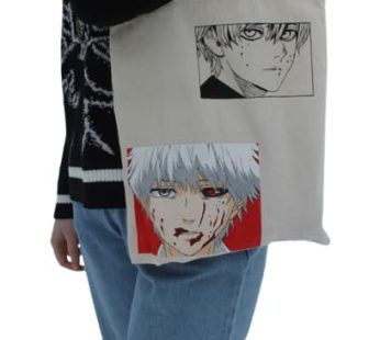 Tote Bag Tokyu Ghoul-Kaneki Ken-Printed Bag