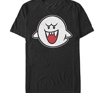 Mario Boo Ghost -Printed T-shirts