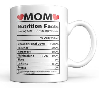 MoM Nutrioion -Special Gift For Mom Printed Mug