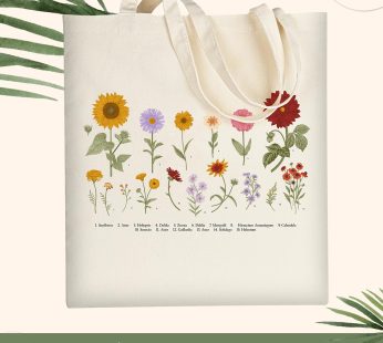 AUSVKAI Canvas Tote Bag Aesthetic for Women, Cute Reusable Cloth Cotton Bags for School Shopping Beach Grocery Trendy Gifts