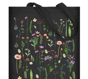 AUSVKAI Canvas Tote Bag Aesthetic for Women, Cute Reusable Cloth Cotton Bags for School Beach Grocery