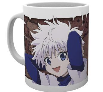 ABYSTYLE Hunter x Hunter Kirua Ceramic Coffee Tea Mug 10 Oz. Anime Manga Drinkware Home Essentials Gift