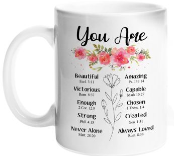 Jovish Inspirational Coffee Mug, Valentines Day Gifts For Him & Her, Inspirational Gifts, Appreciation Gifts, Thank You Gifts, Graduation, Motivation, Birthday Gifts For Women, Men, Ceramic Mug 11 Oz